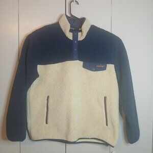 Orvis Sharpe Style XL Pullover Blue/White Sweater (0806S1)